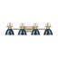 Ensemble de meuble-lavabo 4 lumières Brynnan-107150010-107150006