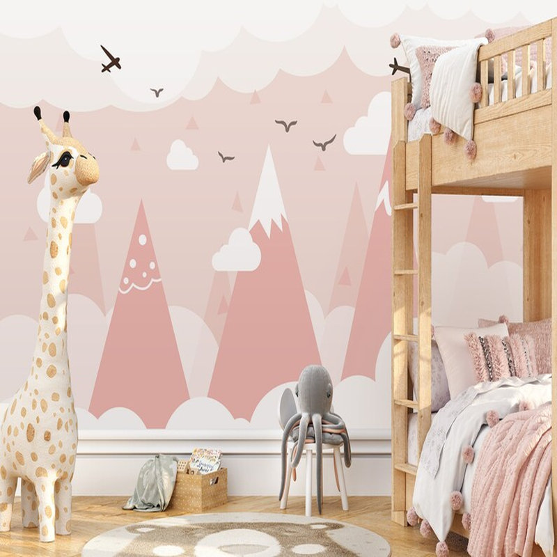 Blush Peaks & Paper Planes, 204" L x 114" W