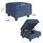 Repose-pieds de rangement en tissu Tomario-1128471521