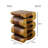 Raechell Solid Wood End Table-101322226-101322227