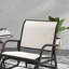 Ensemble de 2 fauteuils oscillants oscillants Outsunny Porch-532389014