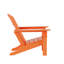 Ensemble de conversation d'extérieur 5 pièces Adirondack avec table basse carrée-1248696556