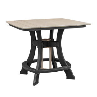 Table de salle à manger en plastique / résine pour 4 personnes