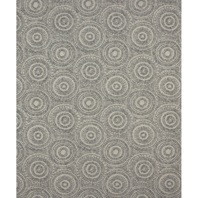 Macaw Fabric, Gray/Black