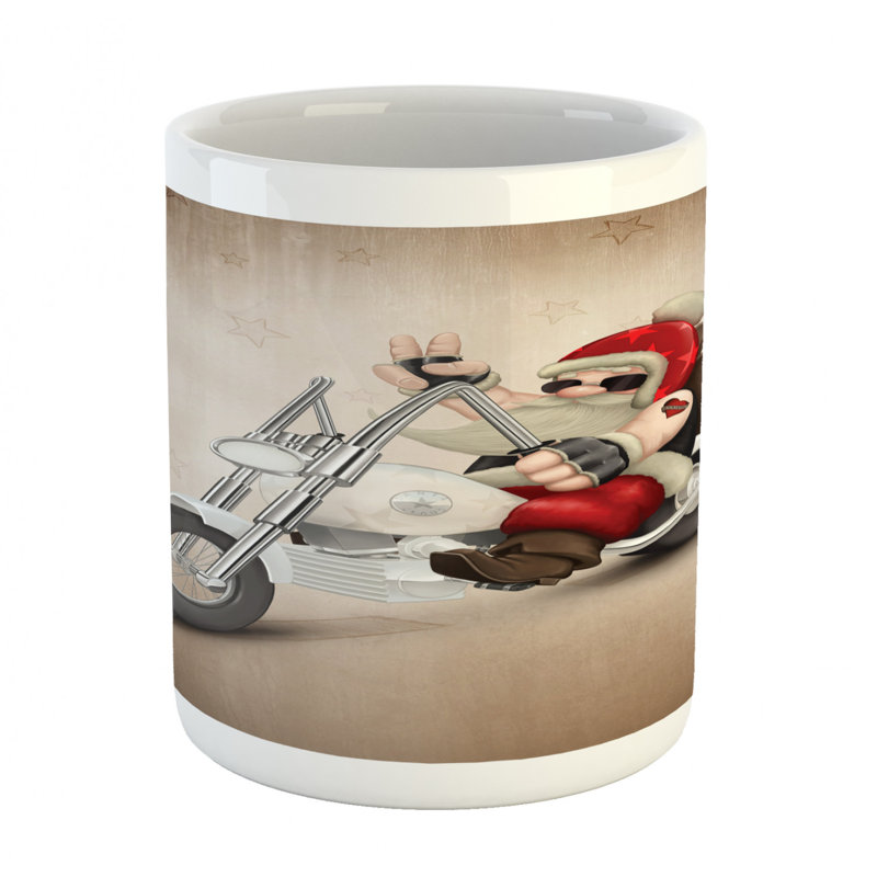 Grande tasse à café rock grunge