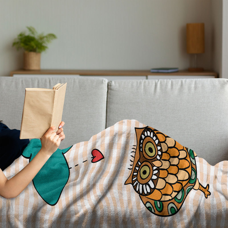 Hand Woven Throw Blanket, 60" x 80"