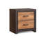 Table de chevet 2 tiroirs Herrald