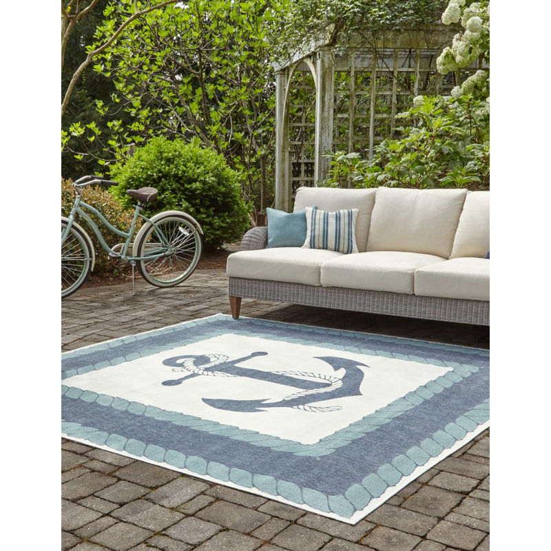 Bethlehem Indoor / Outdoor Rug, Square 7'10"