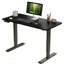 Bureau électrique debout avec hauteur réglable, structure en acier robuste et fonctionnement silencieux pour la maison et le bureau-135374804-121068379