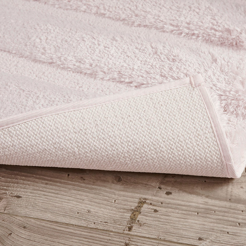 Tapis rosé 21 po x 34 po, Ensemble de 3 - L 34 po x l 21 po