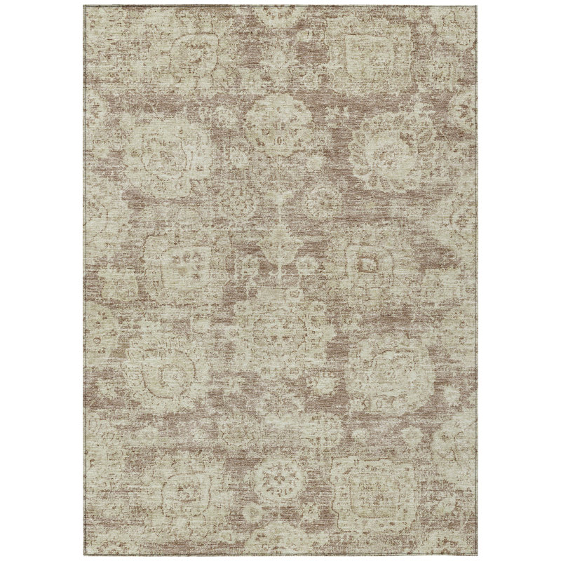 Tapis d'intérieur brun 3 pi x 5 pi