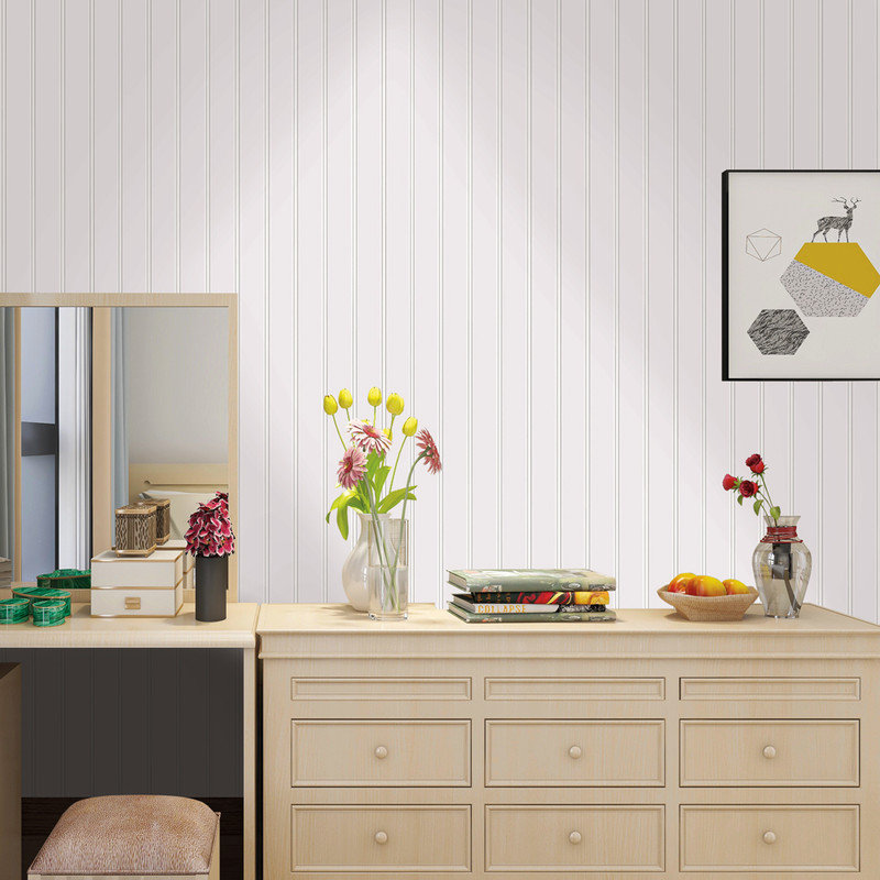 Latitude Run® Beadboard Peel and Stick Wallpaper & Reviews | Wayfair