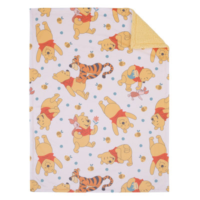 Couverture pour bébé Sherpa No Soft Disney Winnie l'ourson