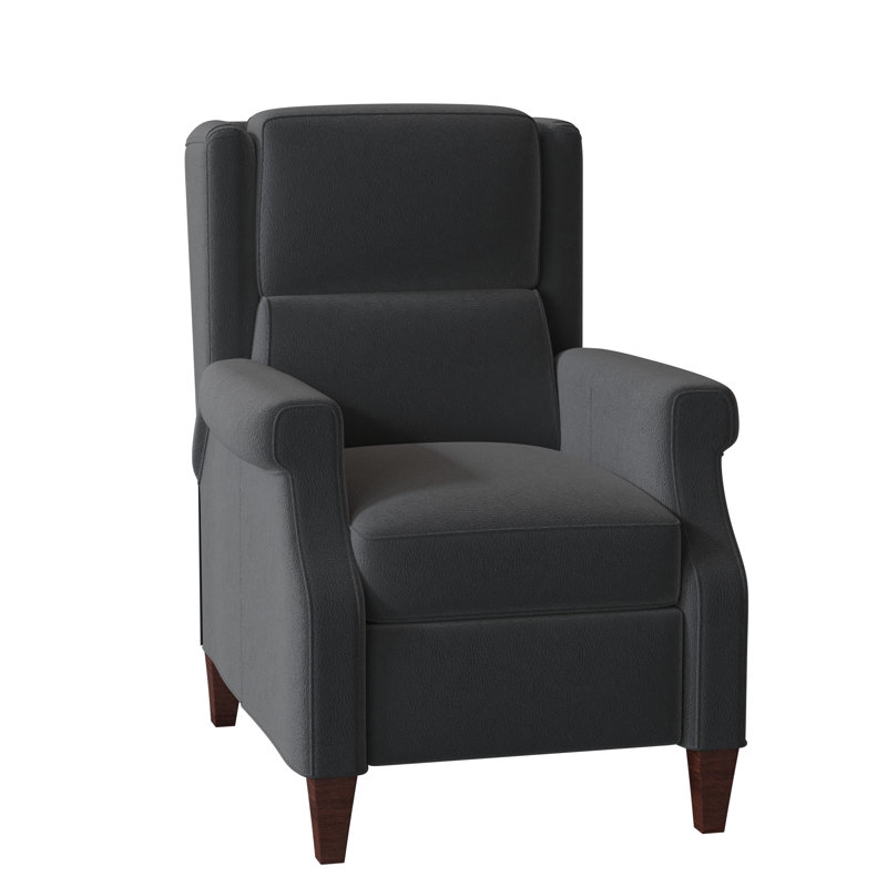 Gallaway Recliner, Corinthian Cherry Genuine Leather, Mahogany, Manual