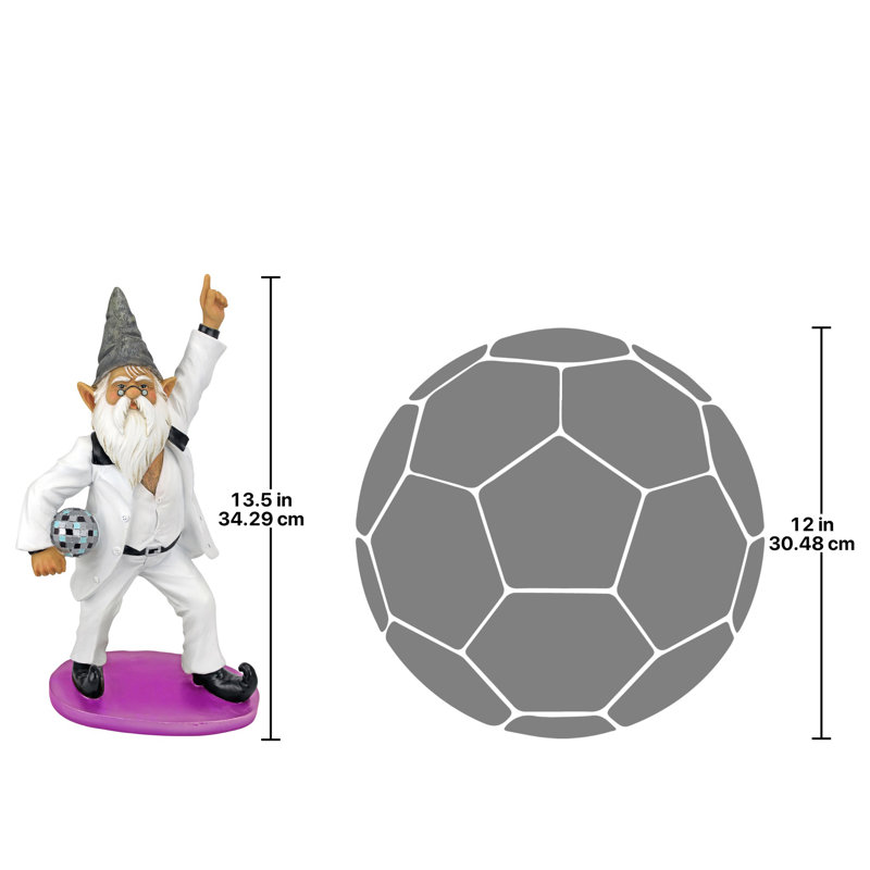 Statue disco Tony, gnome fever