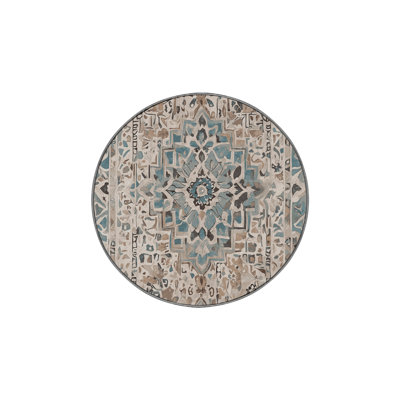 Machine Washable Gray Area Rug