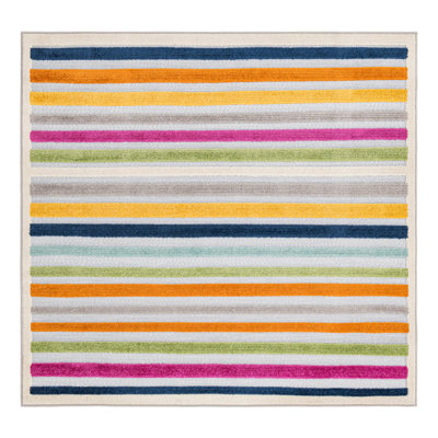 Striped Indoor / Outdoor Rug