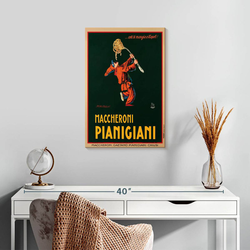 Maccheroni Pianigiani 1922, 24" H x 16" W