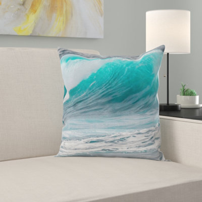 Water Throw Pillow