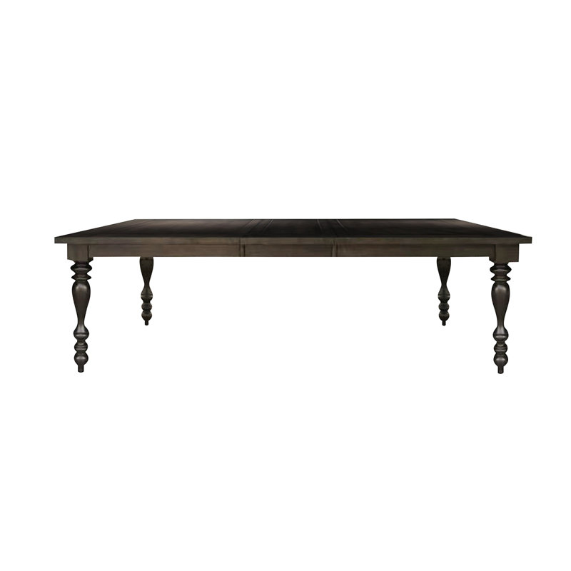 Mobilier de salle à manger de style transitionnel brun grisâtre 1pc