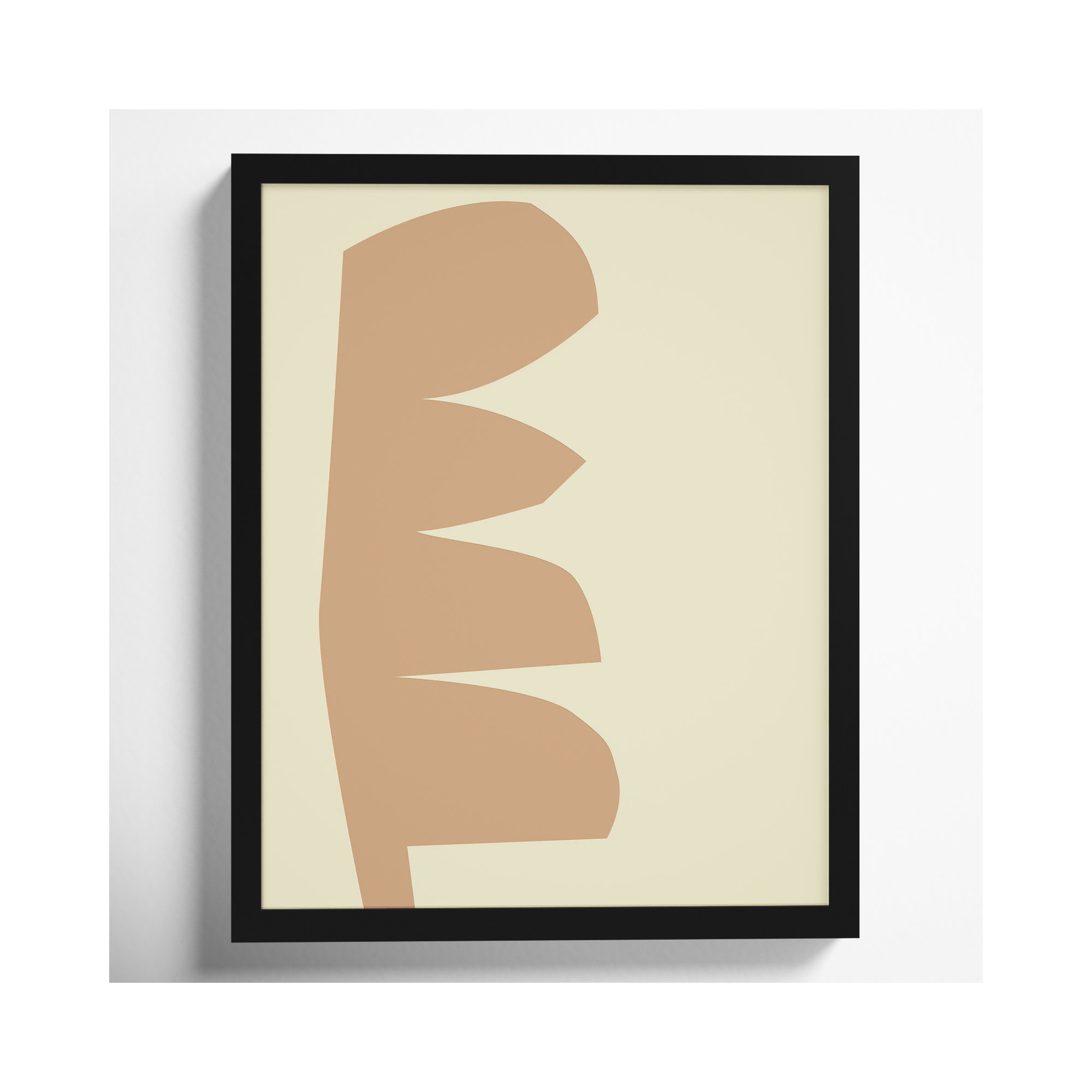 Component 2 by Michael Kempen, Black Framed, 20"H x 16"W x 1.25"D