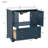 30'' Bathroom Vanity with Ceramic Sink Combo, Modern Freestanding Storage Cabinet with Gold Handles, Soft Closing Doors