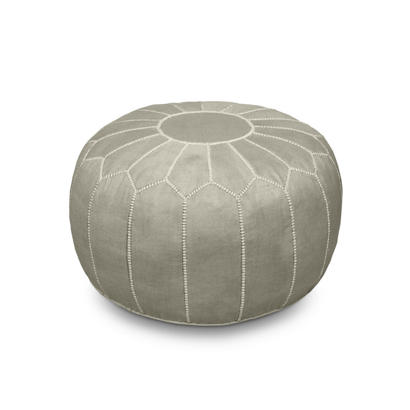 Repose-pieds repose-piedse rond 20", Beige