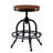 Industrial Iron Accent Stool