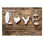 Darias Declaration of Love on Wood Wall Mural