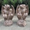 Statues de gargouille en magnésium «Misha & Dima» (ensemble de 2)