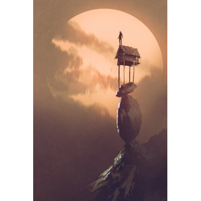 Man - Wrapped Canvas Print