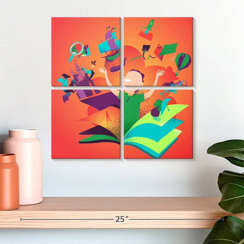 Senne Book Imagination, H 18 po x l 18 po