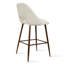 Tabouret de comptoir rembourré H 26 po Berneta-1112665472-1186250876