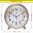Table Clock Round Plastic Tabletop Clock with Alarm Function 5.75 Inches-2002405682