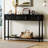 Console Table Sofa Table With Drawers For Entryway With Projecting Drawers And Long Shelf-1928763899-1928763893