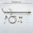 CASAINC Single Handle Floor Mounted Freestanding Tub Filler with Diverter and Handheld Shower