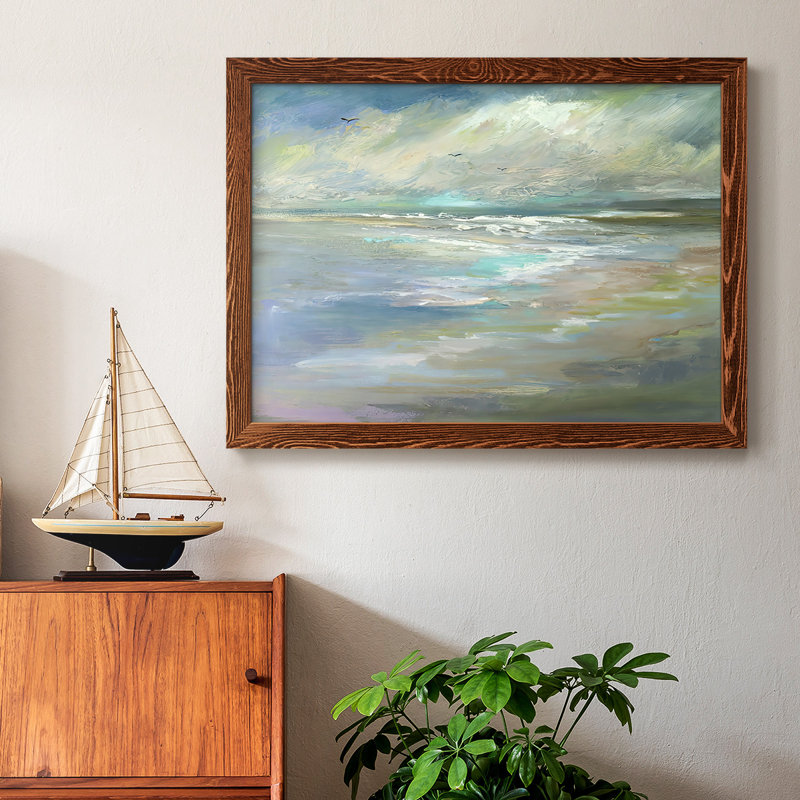 " Beach Light I ", Maple, 26" H x 38" W