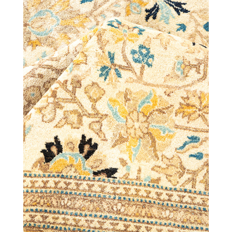 Classic One-of-a-Kind 9' 3" X 11' 9" Hand Knotted Area Rug