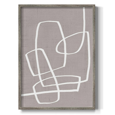 Lin Lin Roundabout II, reproduction encadrée - bois massif