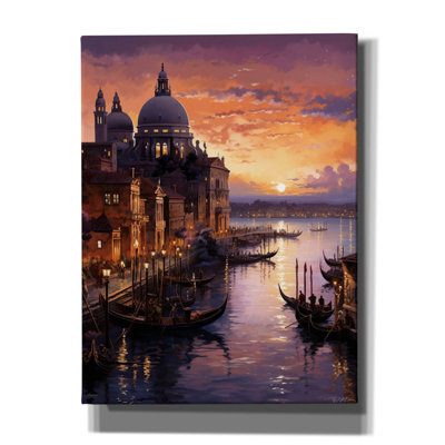 Breakwater Bay 'Venezia' by Momart Canvas Wall Art