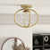 Kroll Glass Semi Flush Mount