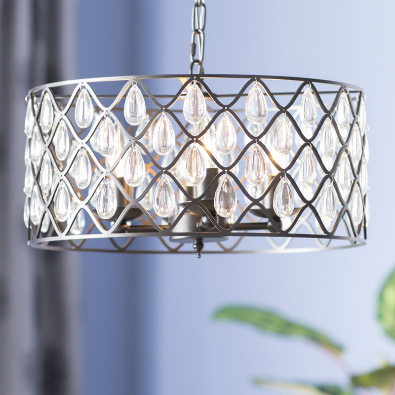 Tabyana 4 - Light Drum Chandelier