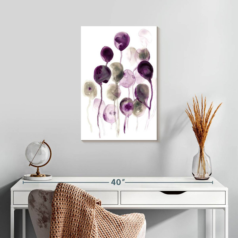 Avery Plum Pods I, 24" H x 16" W