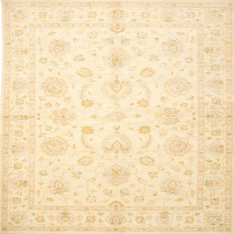 Winschoten Performance Oriental Indoor Rug, Square 7'