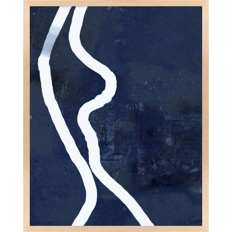 White Rope 2 Painting by Jacques Pilon, 30" H x 24" W, Brown