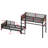 Separable Bunk Beds,With Raised Security Fence-1496170416