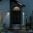 25" 1-Light Outdoor DarkSky Post Light with Clear Glass-115680988