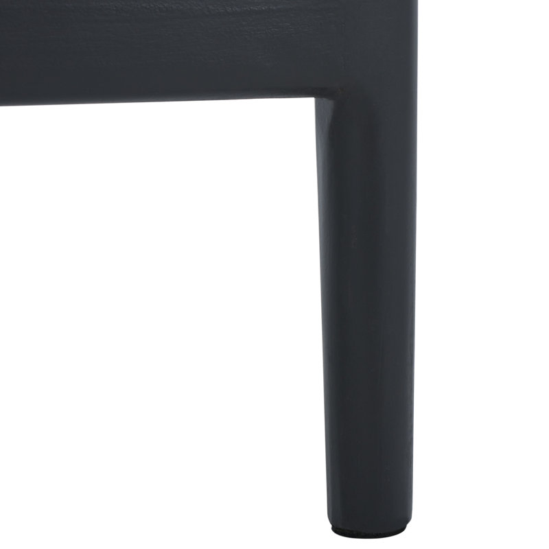 Tabouret de comptoir Darin, Brun / siège blanc / structure noire