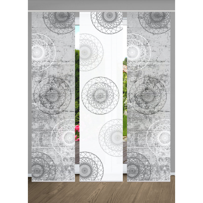 Semi Sheer Sliding Panel