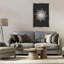 Soleil céleste sur toile flottante noire par JJ Design House LLC-2123966605-2123966595